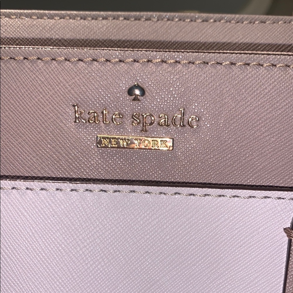 Kate Spade Pink and Lavender Women's Bag LIKE NEW SAFFISNO LEATHER - Picture 4 of 16